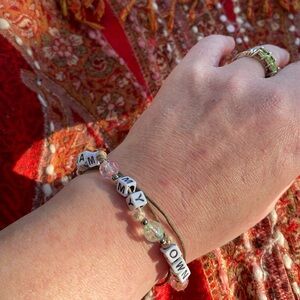 Handmade Freida Kahlo Quote Hemp Wrap Bracelet w New & Upcycled Beads